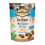 Carnilove Semi Moist Snack Sardines Enriched With Wild Garlic 200g