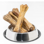 Kość prasowana nadziewana żwaczem dla psa 170g 20cm