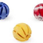 Piłka spiralna do treningu i zabawy zapachowa śr. 8 cm