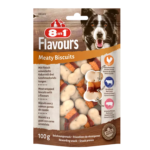 8in1 Flavours Meaty Biscuits - Mięsne ciasteczka 100 g