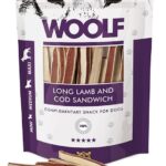 Woolf Przysmak dla Psa - Long Soft Lamb and Cod Sandwich 100g