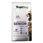 TropiDog Senior Sucha Karma dla Psich Seniorów wszystkich ras TURKEY 12 kg