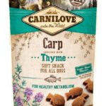Carnilove Semi-Moist Snack Carp & Thyme 200g