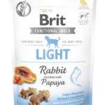 BRIT CARE LIGHT | Przysmaki dla Psa ► DOG FUNCTIONAL SNACK - RABBIT & PAPAYA 150g
